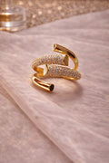 Aurora Spiral Signature Ring