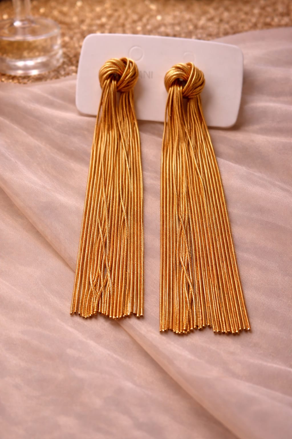 Elysian Gold Tassel Drops