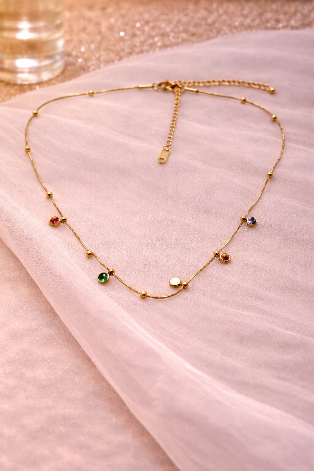 Celeste Dot Necklace