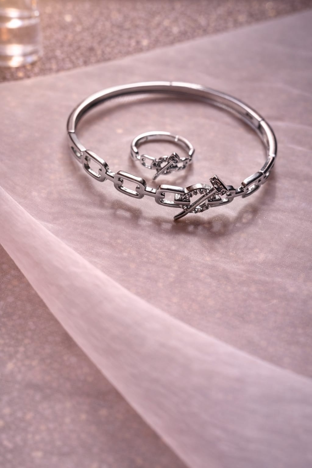 Modern Ring & Bracelet Set